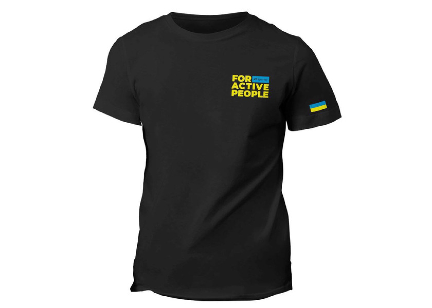 Чоловіча футболка For Active People з прапором 