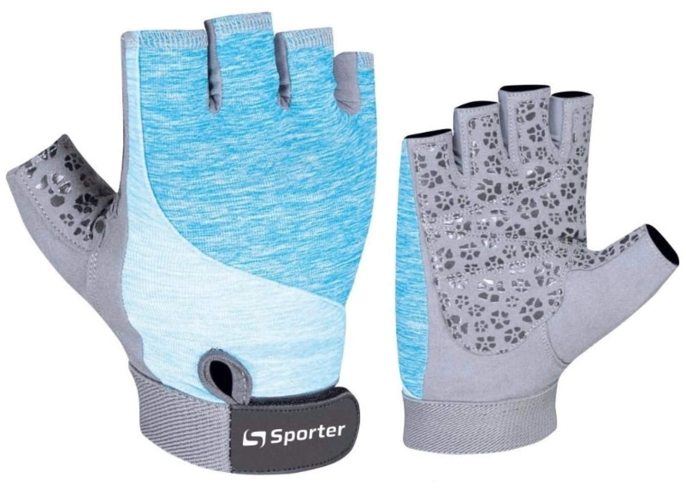 Рукавички жіночі (MFG-235.7 A) - Grey/Blue