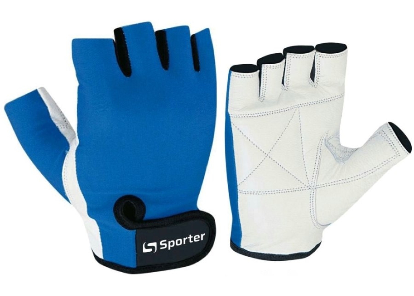 Рукавички жіночі (MFG-208.4 A) - White/Blue
