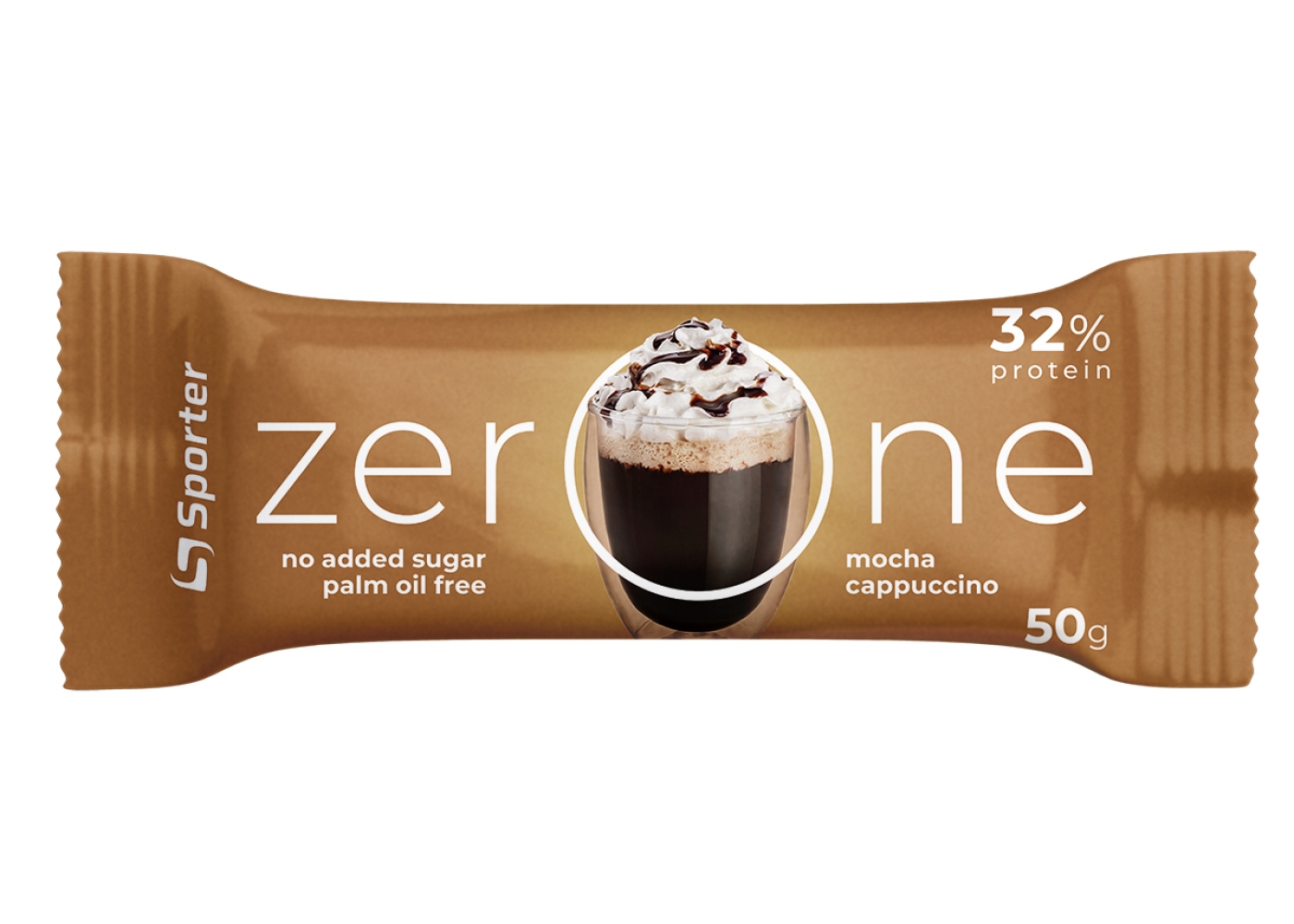 Протеїнові батончики без цукру Zero One 32% білку