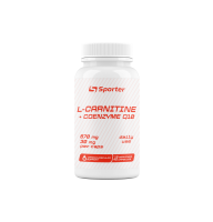 Жироспалювач L-carnitine + коензим Q10 - 45 капс