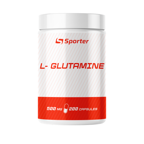 Амінокислота L-glutamine - 200 капсул