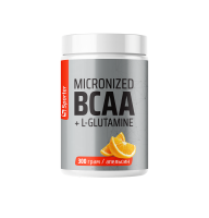 Micronized BCAA + L-Glutamine 300 г - апельсин
