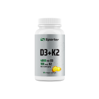 D3 4000 МО + K2 100 мкг - 60 м`ягких капсул