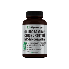Glucosamine Chondritin MSM + Boswellia - 120  таб