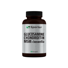 Glucosamine/Chondritin/MSM + Boswellia - 120 піг NEW