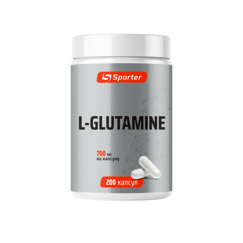 Амінокислота L-glutamine - 200 капсул
