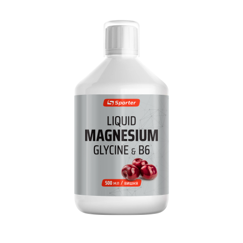 Liquid Magnesium + Glycinе&B6 - 500 мл - вишня