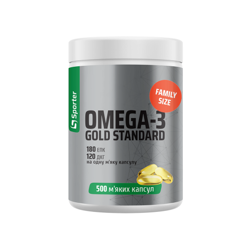 Omega 3 Gold Standard - 500 гелевих капсул