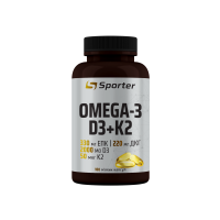 Omega 3 D3+K2 - 100 м'яких капсул