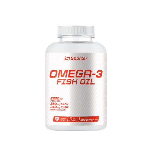 Omega-3 Fish Oil - 180 софт гель