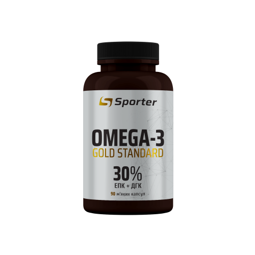 Omega-3 Gold Standard 30% - 90 м'яких капсул
