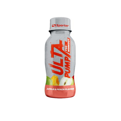 Передтренувальний комплекс  Ulta Pre-Workout - 100 мл - яблуко-персик
