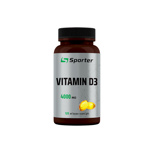 Vitamin D3 4000 ME - 120 гелевих капсул